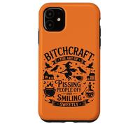 Spooky Halloween, Creepy WitchCraft Pissing People Off, Lady Custodia per iPhone 11