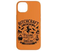 Spooky Halloween, Creepy WitchCraft Pissing People Off, Lady Custodia per iPhone 14 Plus