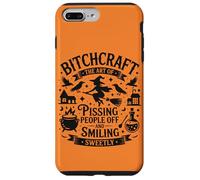 Spooky Halloween, Creepy WitchCraft Pissing People Off, Lady Custodia per iPhone 7 Plus/8 Plus