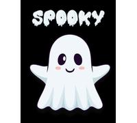 Spooky Halloween Notebook: College Ruled Journal | 8.5 x 11 Lined Notebook | 120 Pages for Notes, School, Work & Journaling