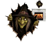 Spooky Halloween Wall Stickers - Home Accent Stickers for Indoor Apartment