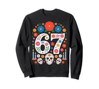Spooky Haunted by 67 Meme Number Design Day of The Dead Felpa