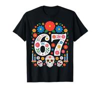 Spooky Haunted by 67 Meme Number Design Day of The Dead Maglietta