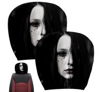 Spooky Headrest Covers for SUVs Trucks Halloween Trip Travel Daily Pranks