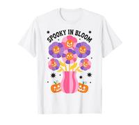 Spooky in Bloom Halloween Boho Vibes Maglietta
