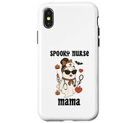 Spooky Infermiera Mamma Coquette Divertente Halloween Camicia Per Infermiera Custodia per iPhone X/XS