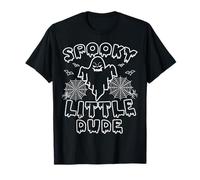 Spooky Little Dude Ghost Boo Halloween Bambino Ragazze T Maglietta