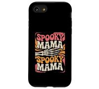 Spooky Mama Retro Halloween Opere d'arte per le mamme Custodia per iPhone SE (2020) / 7/8