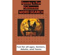 Spooky n Fun Halloween Word Search: Word Searches with easy to read print about Halloween, Day of the Dead, Hallows Eve, Saints Eve, and more | 6x9 ... Gifts for Vacations, Holidays and Free Time