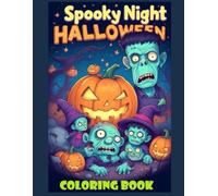 Spooky Night Halloween: Coloring Book
