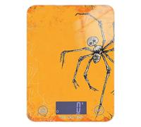 Spooky - Piccola bilancia digitale portatile per Halloween, 5 kg/5 g, con 4 unità per fare sapone, tostatura espresso (batterie non incluse)
