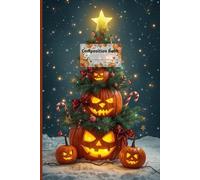 Spooky Pumpkin Christmas Tree Kids Composition Notebook | 150 Pages | Halloween Holiday Journal for Writing & School