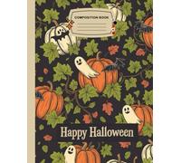 Spooky Pumpkins Halloween Journal with Ghosts, Bats, and Cozy Fall Vibes: 8.5 x 11 Inch | 100 Pages | Cute & Spooky Halloween-Themed Notebook for Kids, Teens, and Pumpkin Lovers