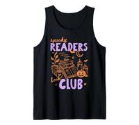 Spooky Readers Book Club Halloween Book Lover Bookish Reader Canotta