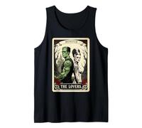 Spooky Romance Frankenstein The Lovers Tarocchi Carino Halloween Canotta
