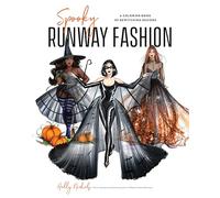 Spooky Runway Fashion: A Coloring Book of Bewitching Designs