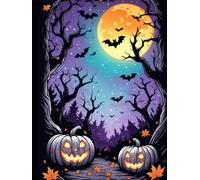 Spooky Science & Autumn Secrets - Coloring Book: The Ultimate Interactive Halloween Coloring Book and Vocabulary Workbook for Kids: Learn About ... and Monsters with Creative Art for Ages 4-13