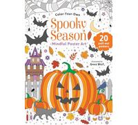 Spooky Season: Color-your-own Mindful Poster Art