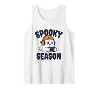 Spooky Season Cute Ghost Gamer Video Gaming Boys Kids Girls Canotta