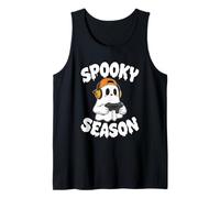 Spooky Season Cute Ghost Gamer Video Gaming Boys Kids Girls Canotta