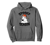 Spooky Season Cute Ghost Gamer Video Gaming Boys Kids Girls Felpa con Cappuccio