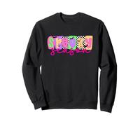 Spooky Season Fun Retro Halloween Graphic Design Regalo Felpa