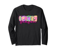 Spooky Season Fun Retro Halloween Graphic Design Regalo Maglia a Manica