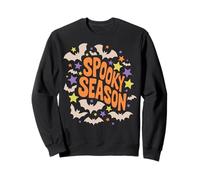 Spooky Season Halloween Boho Bats Stars Felpa