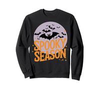 Spooky Season Halloween Boho Bats Stars Felpa