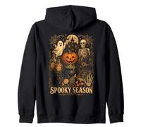 Spooky Season Halloween Zucca Groovy Felpa con Cappuccio