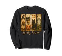 Spooky Season Womens Halloween Carino Felpa