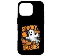 Spooky Serves & Ghostly Smashes Pickleball Custodia per iPhone 16 Pro
