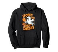 Spooky Serves & Ghostly Smashes Pickleball Felpa con Cappuccio