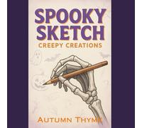 Spooky Sketch: Creepy Creations: This interactive Halloween book combines coloring with creativity! Perfect for Spooky Season!