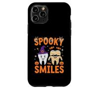 Spooky Smiles Carino Halloween Dente Design Custodia per iPhone 11 Pro
