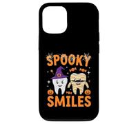Spooky Smiles Carino Halloween Dente Design Custodia per iPhone 12/12 Pro
