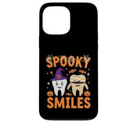 Spooky Smiles Carino Halloween Dente Design Custodia per iPhone 13 Pro Max