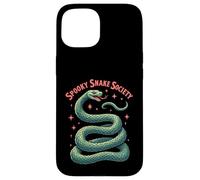 Spooky Snake Society Halloween Custodia per iPhone 15