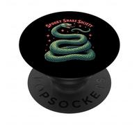 Spooky Snake Society Halloween PopSockets PopGrip Adesivo