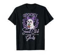 Spooky Social Club Divertente Carino Halloween Ghost Lover Ghouls Maglietta