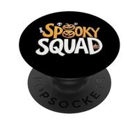 Spooky Squad 2025 Divertenti vibrazioni di Halloween per gli amanti dei fantasmi PopSockets PopGrip Adesivo