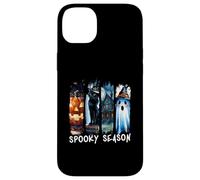 Spooky Stagione Acquerello Pennellata Stile Halloween Design Custodia per iPhone 14 Plus