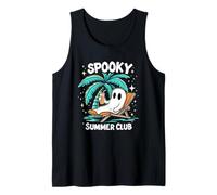 Spooky Summer Summerween Scheletro Fantasma Halloween Canotta
