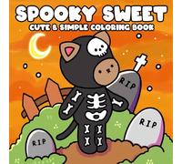 Spooky Sweet: Coloring Book for Adults and Kids with Silly Costumes, Cute Animal Friends, and Easy-to-Color Scenes for a Fun and Relaxing Time