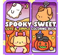 Spooky Sweet: Cosplay Animal Friends Coloring Pages featuring Adorable Spooky Stuff Illustrations for Adults and Teens Stress Relief and Relaxation