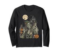 Spooky Szn Zombie Girl Selfie Divertente Halloween Maglia a Manica