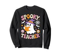 Spooky Teach Kawaii Boo Halloween Insegnante Felpa