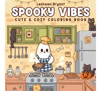 Spooky Vibes: Cute Halloween Coloring Book: Delightful Designs for Kids to Spark Creativity and Enjoy Fall Relaxation