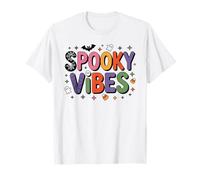 Spooky Vibes Cute Halloween Gifts for Kids & Adult Maglietta