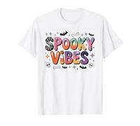 Spooky Vibes Cute Halloween Gifts for Kids & Adult Maglietta